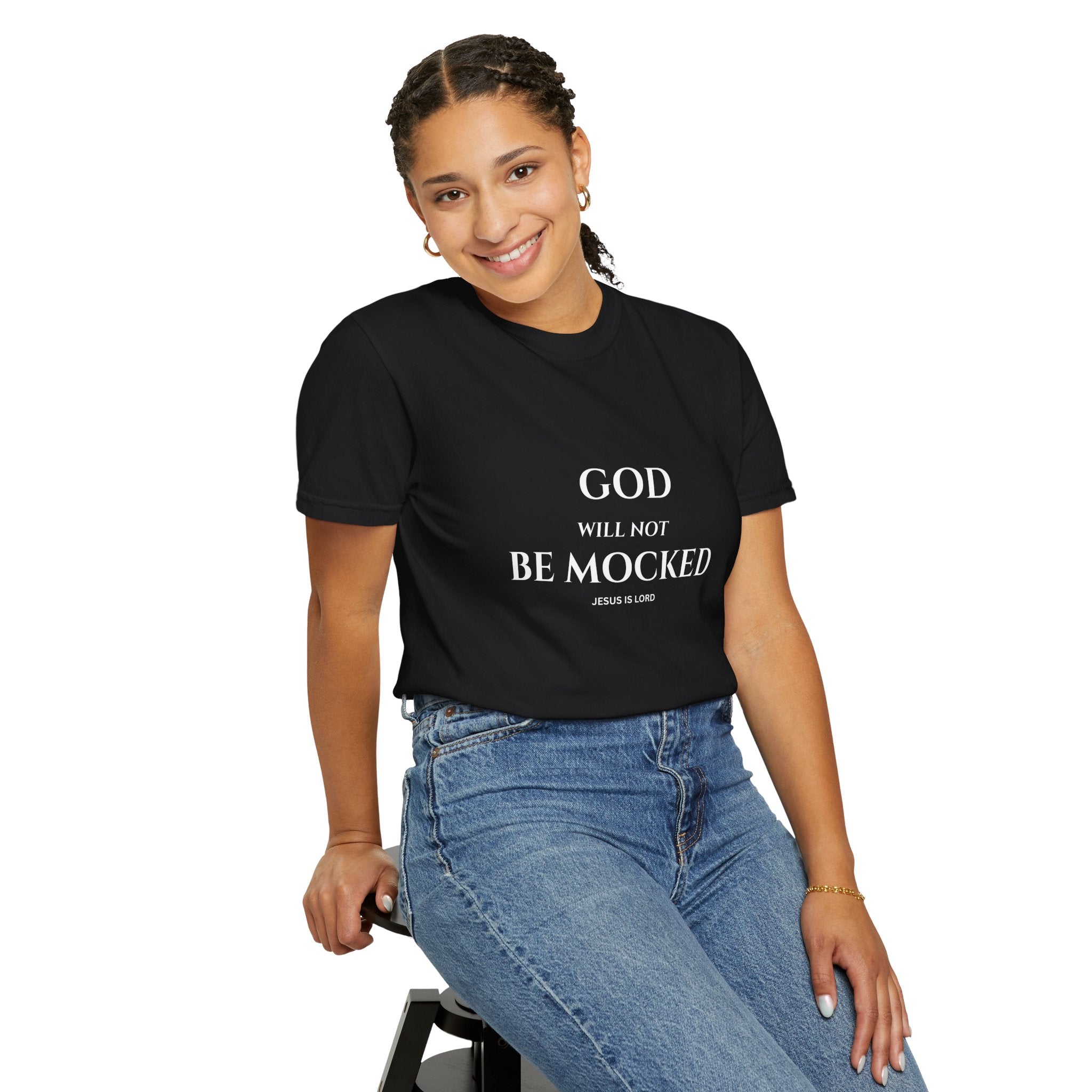 God Will Not Be Mocked Christian T-Shirt | Faith-Based Unisex Tee
