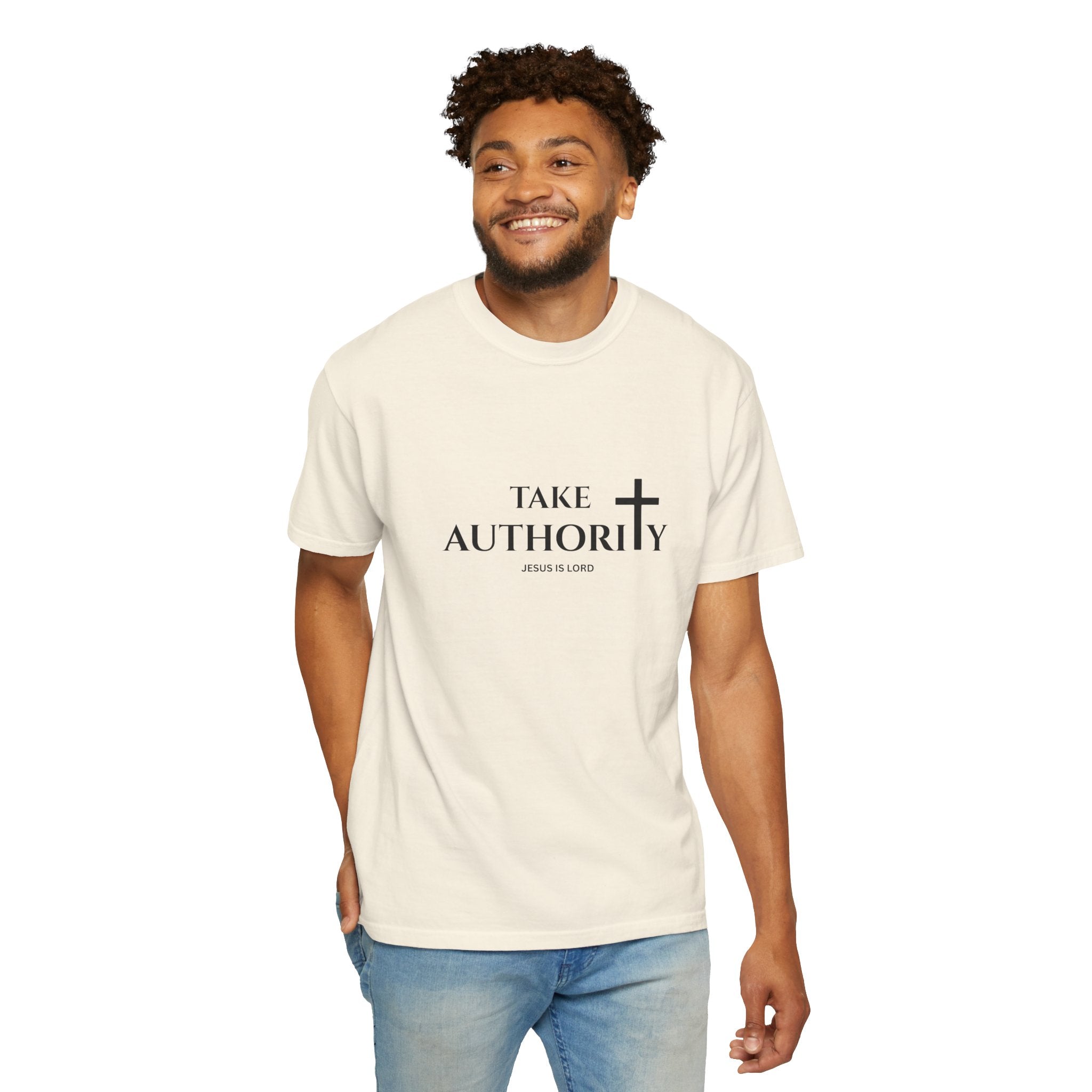 Take Authority – Christian Faith Unisex T-Shirt